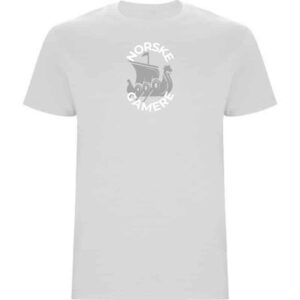 Norske Gamere Viking t-shirt vintage white