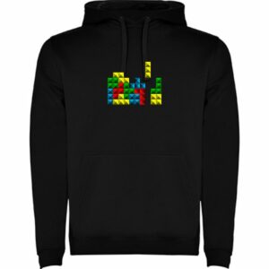 eSport Merch Tetris hoodie sort
